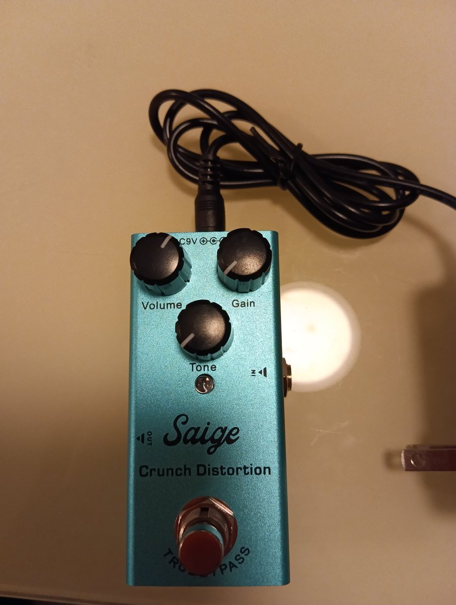 ギターが無いのにエフェクターを買うバカが私です。ꉂ 🤭