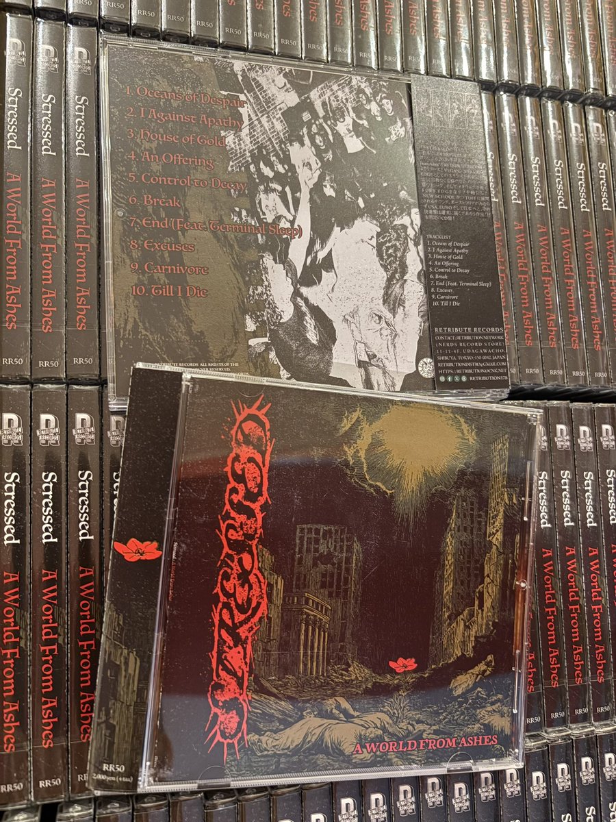 オーストラリア産VEGAN SxEバンドSTRESSEDの新作CDが金曜日発売となり