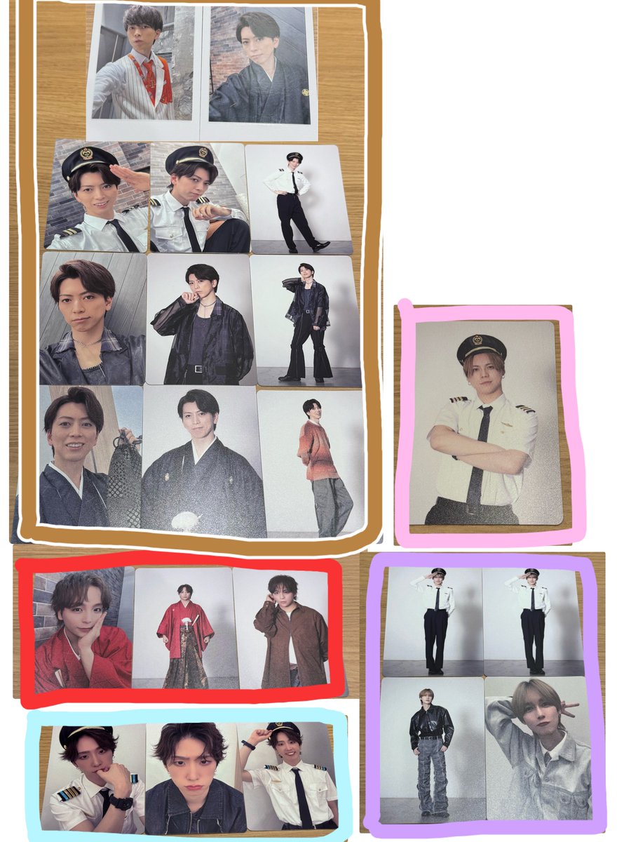 お譲り MeseMoa. めせもあ。 47都道府県ツアー ハピカ、トレカ 色ごと