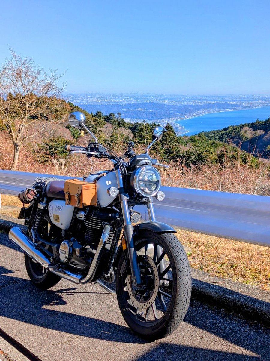バイクと風景 箱根ターンパイク