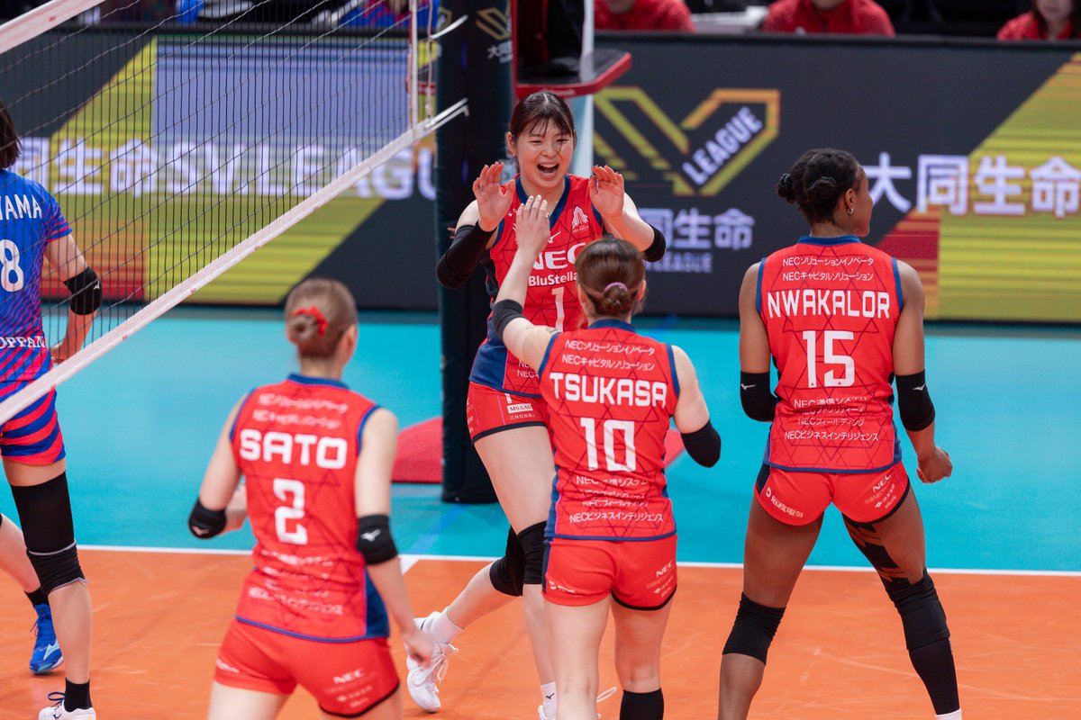 2/8 Game Photo✨️ 📷SV.LEAGUE #NECレッドロケッツ川崎