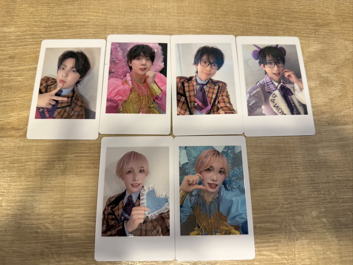 パンダドラゴン パラゴン ハピカ チェキ 交換 譲渡 【譲】 桃 紫 水