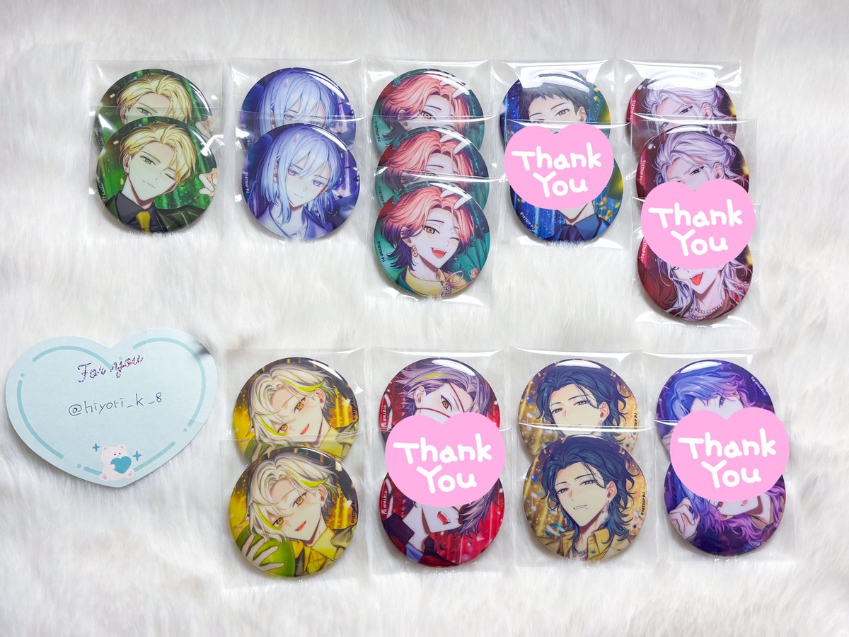 交換】18TRIP エイトリ キャラバッジコレクション vol.8 夕班・夜班