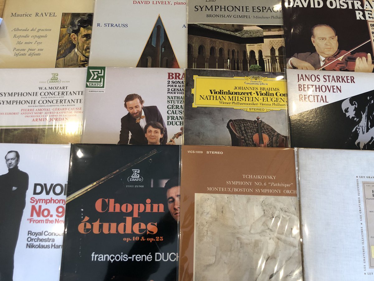 新入荷】 クラシックのレコードを追加しました！ 週末に追加した貴重盤