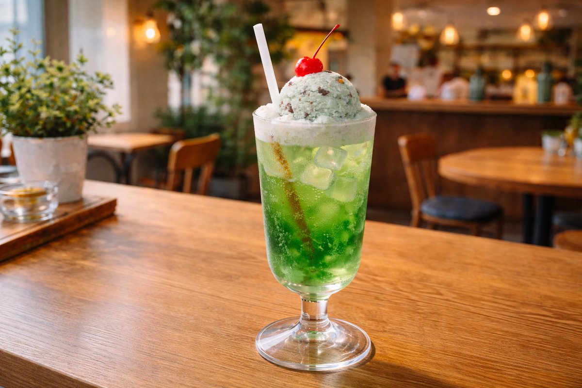 おはクロス〜☀️𝕏 今日はチョコミントの日🌱 先日チョコミント