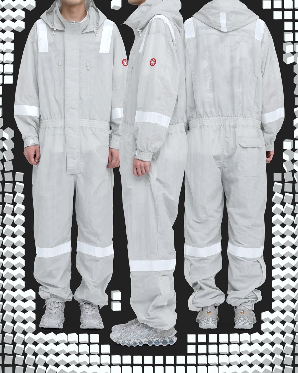 NYLON BOILER SUIT 🇯🇵 20 Feb 9AM 🇬🇧 20 Feb 12AM 🇺🇸 19 Feb 7PM