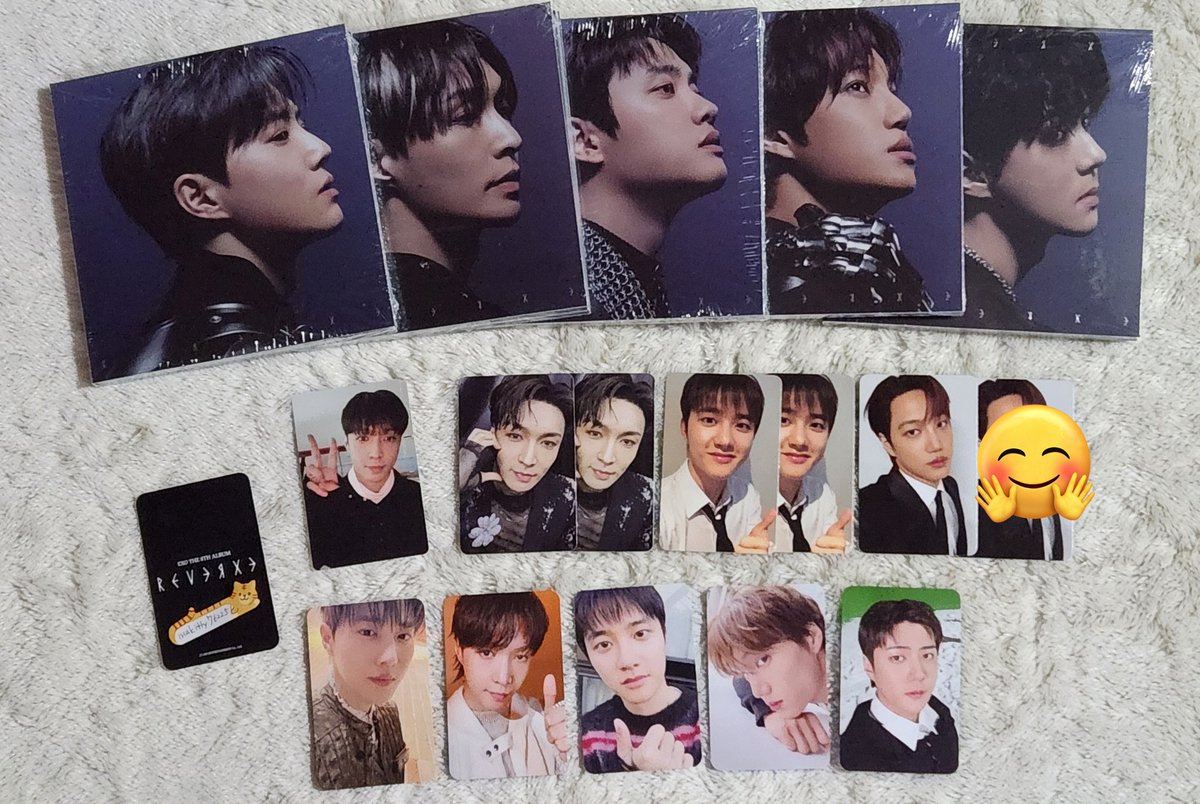 0 EXO REVERXE トレカ 交換 譲 スホ レイ D.O. ギョンス カイ セフン