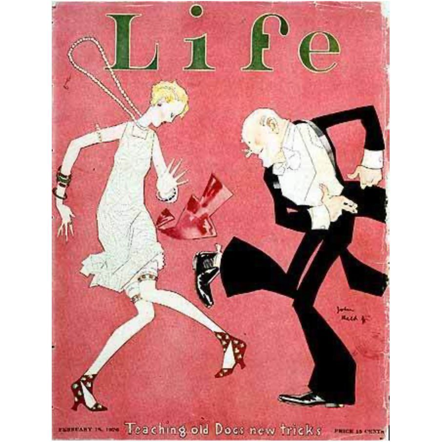 1926年2月18日のLIFEとのこと。 先日見てきたアールデコ展にはこんな