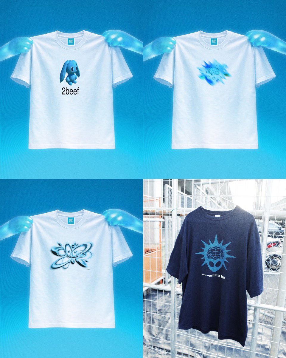 本日のライブにて販売するTシャツのラインナップはこちら！