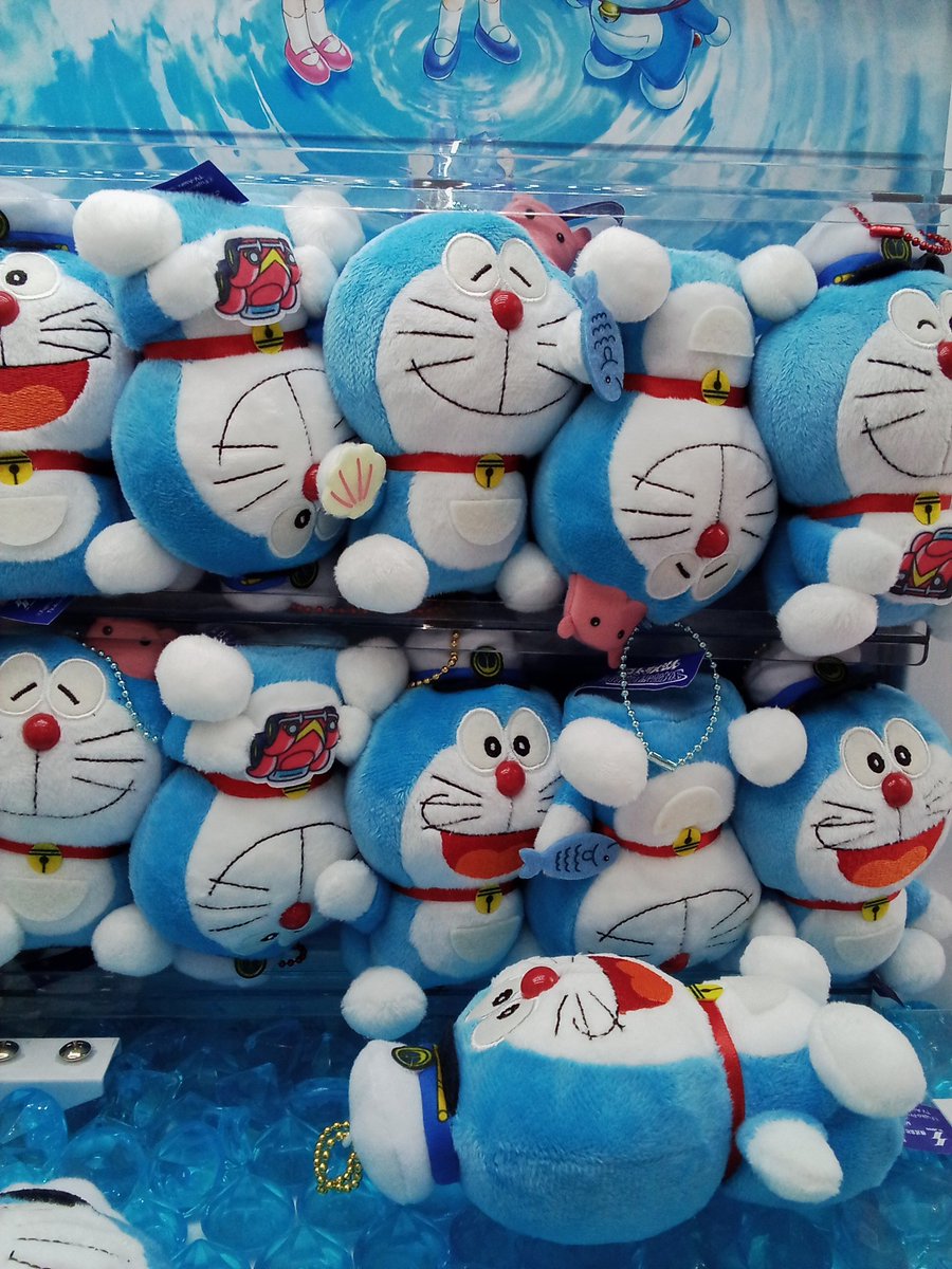 新しく投入致しました景品です✌️ #ドラえもん #マスコット