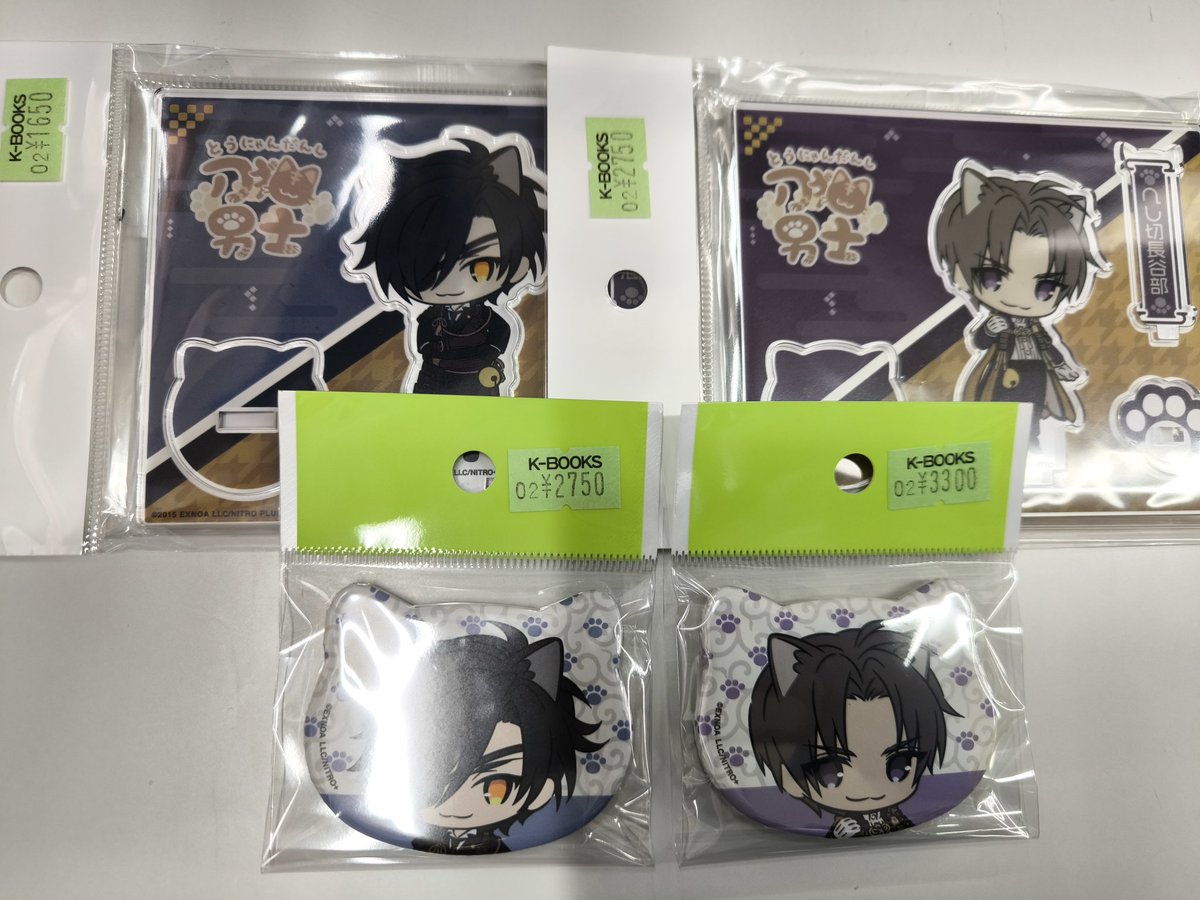 入荷情報】 刀剣乱舞 とうらぶ アニメイトカフェ アクリルスタンド へ
