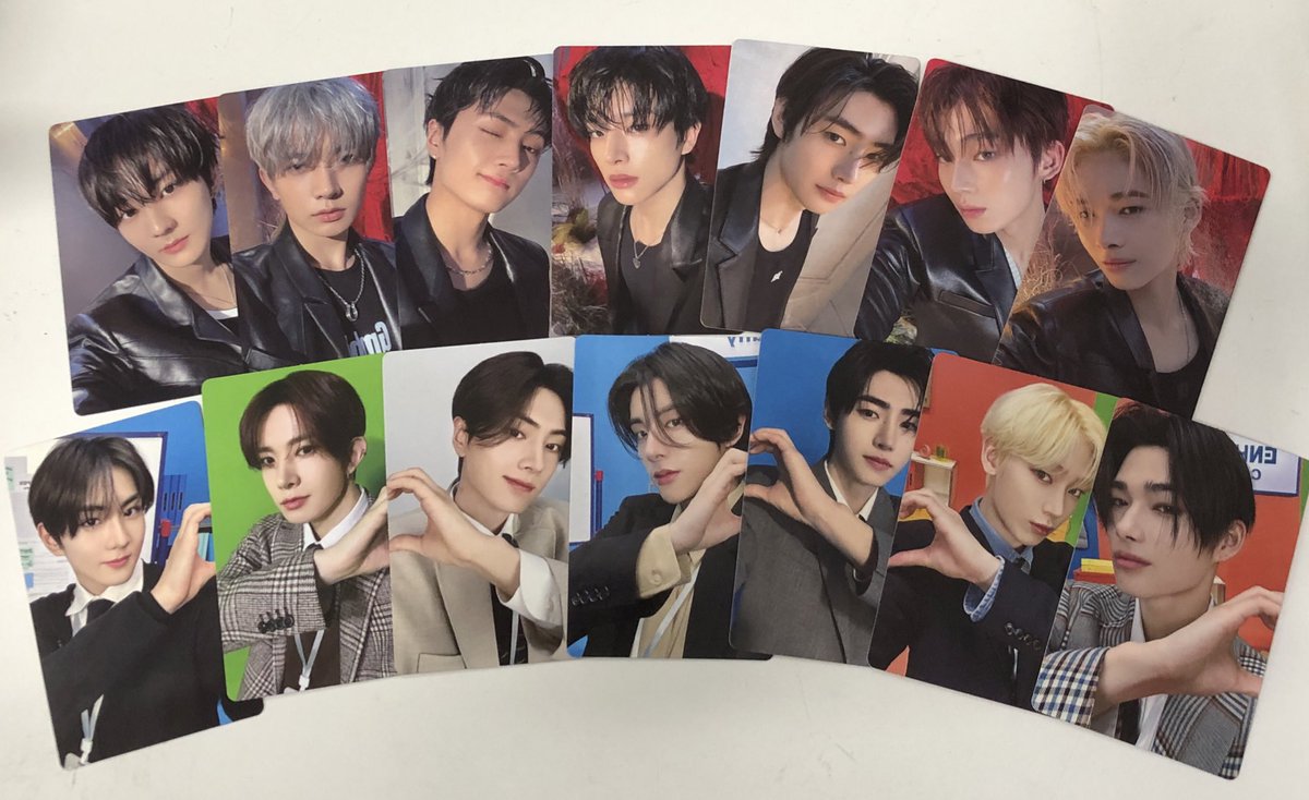 ✞✟ #ENHYPEN ENHYPEN ✞✟ ENHYPEN アンケートトレカ2種 全メンバー