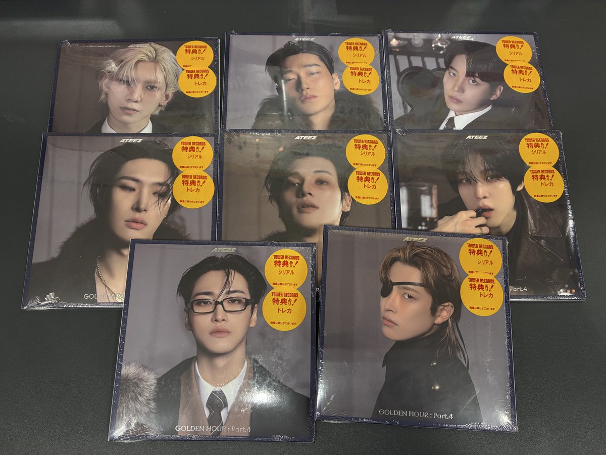ATEEZ】 『[GOLDEN HOUR : Part.4]』 ✓DIGIPACK VER. 高崎オーパ店