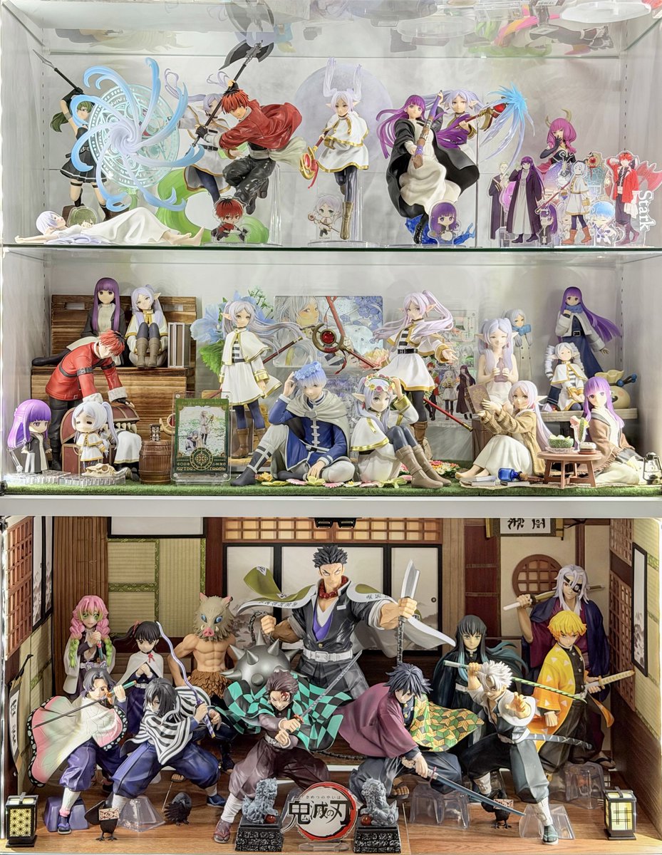 フィギュアの日 #葬送のフリーレン #frieren #鬼滅の刃