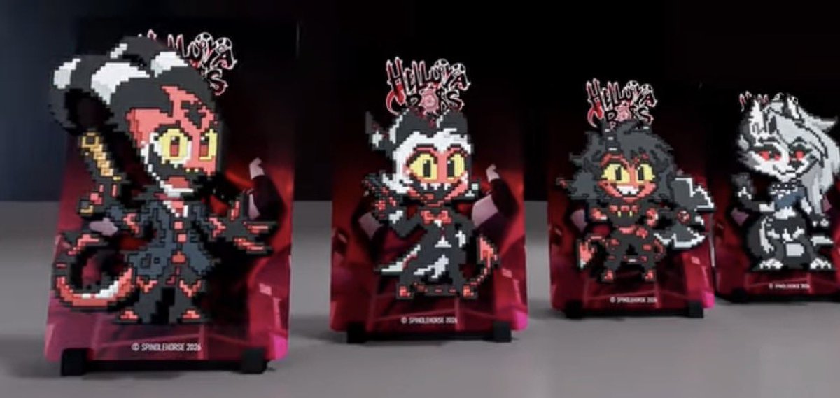 New collaboration 😈 HelluvaBoss X Figgyz #HelluvaBoss #Figgyz