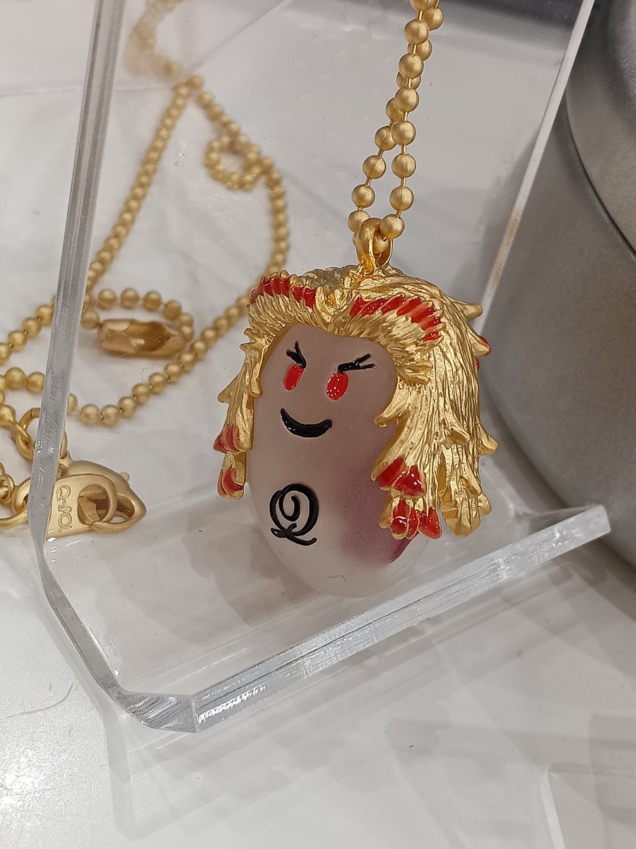 煉獄杏寿郎 トリックゴーストネックレス Q-pot.×鬼滅の刃 第2弾 入荷