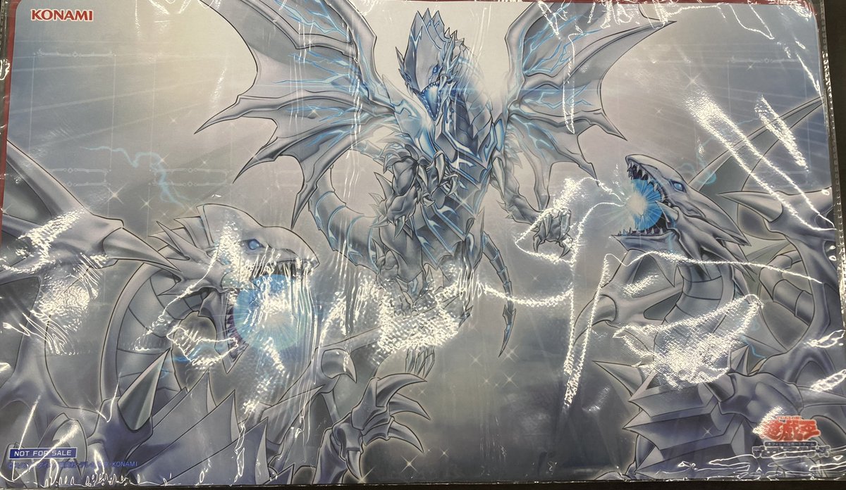 🐱【遊戯王OCG】商品情報🐱 『白き龍の威光』プレイマット 未開封 お