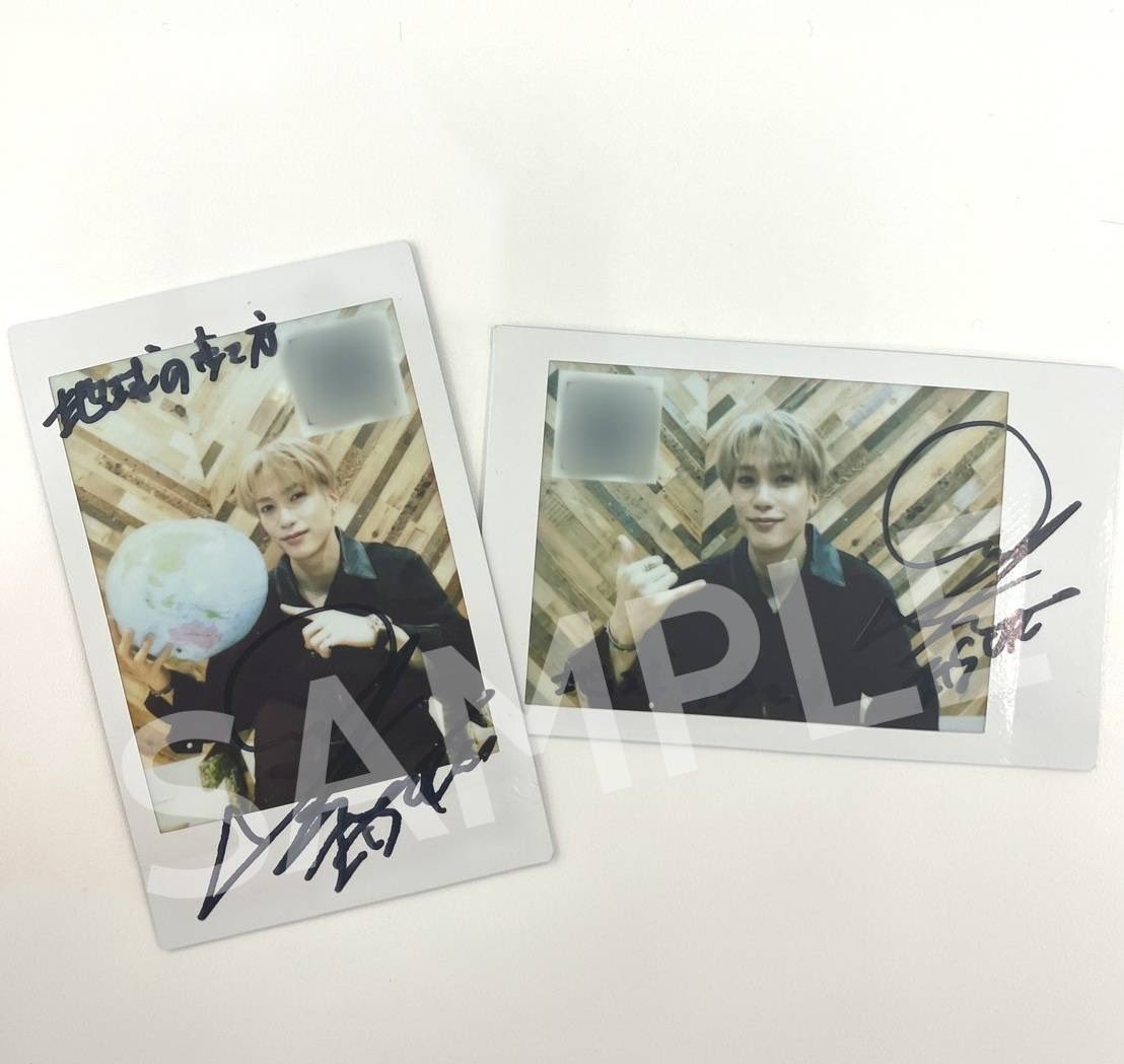 THE RAMPAGE の藤原樹さんのサイン入りポラプレゼントの応募は