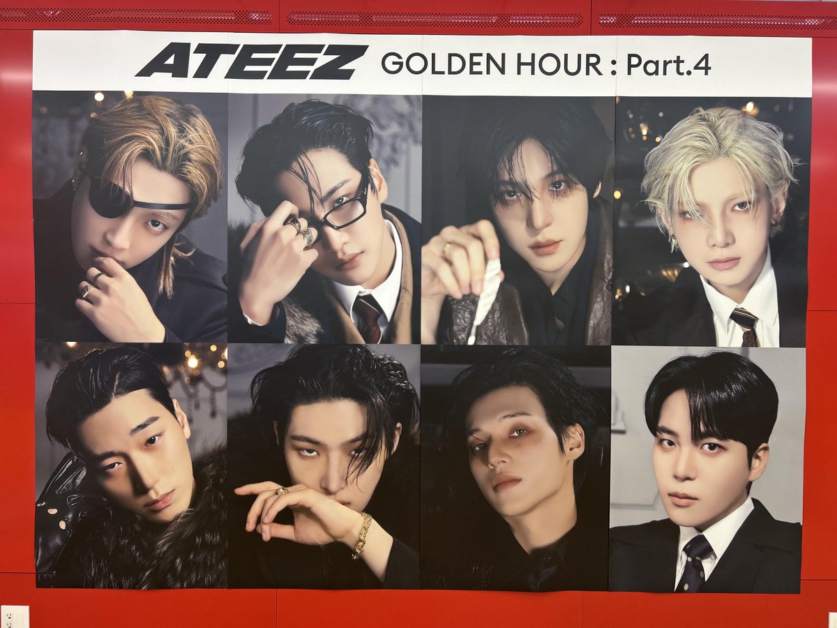 タワ渋kpop】 #ATEEZ [GOLDEN HOUR : Part.4] 並行輸入盤販売中