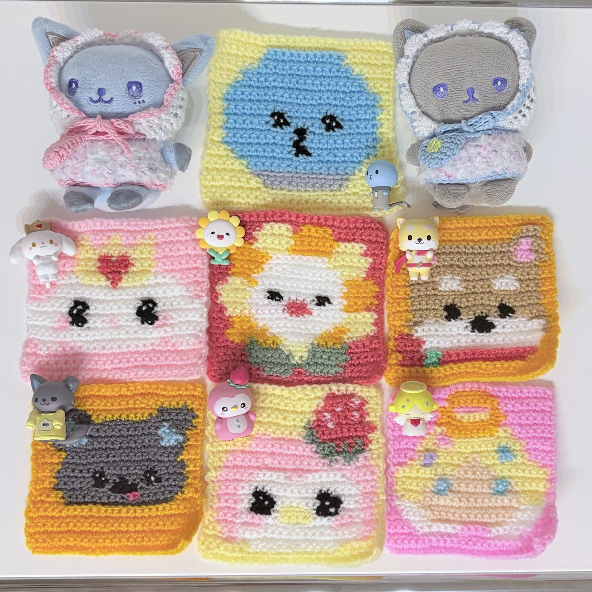 7ちゃむ完成🎤👑🌼🐶✈️🍓👼🏻