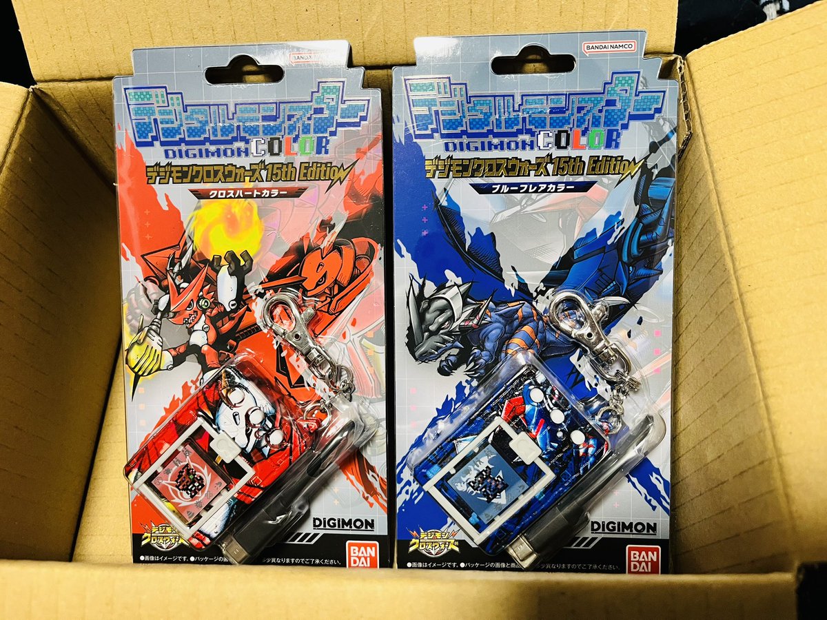 デジモン 届いた！そして飾った！ 良い感じに揃ってきたと思う 惜しむ