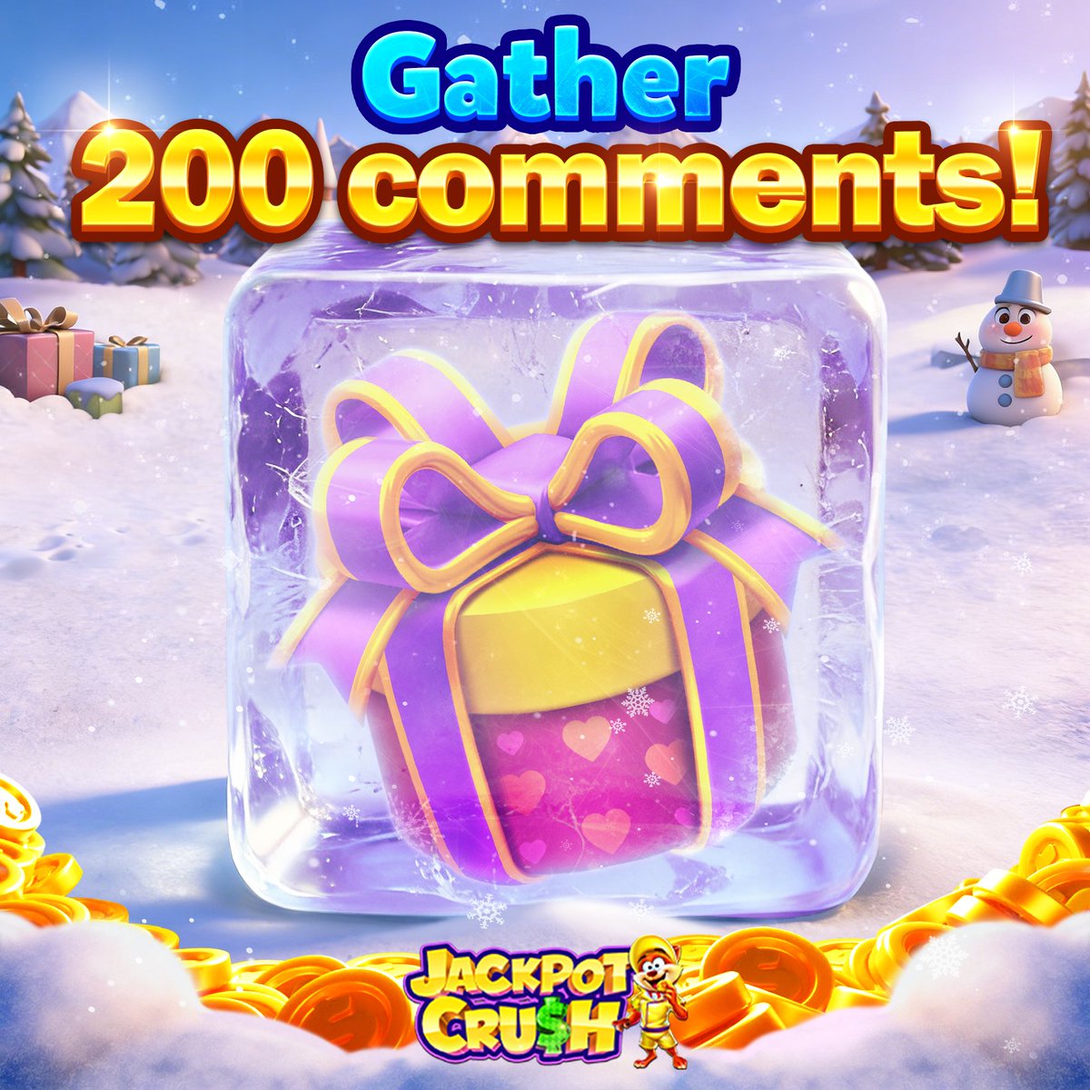 🔥 LET'S TURN UP THE HEAT! ❄️ We need 200 comments to melt this