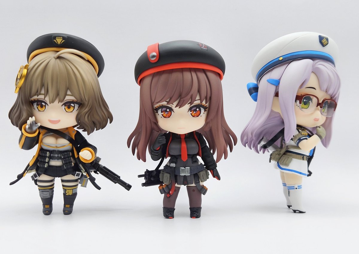 ようやく並べられた！カウンターズ！ #ねんどろいど #勝利の女神 #NIKKE