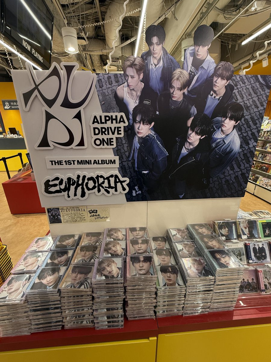 タワ渋kpop】 #ALPHADRIVEONE THE 1ST MINI ALBUM 'EUPHORIA' 〔限定