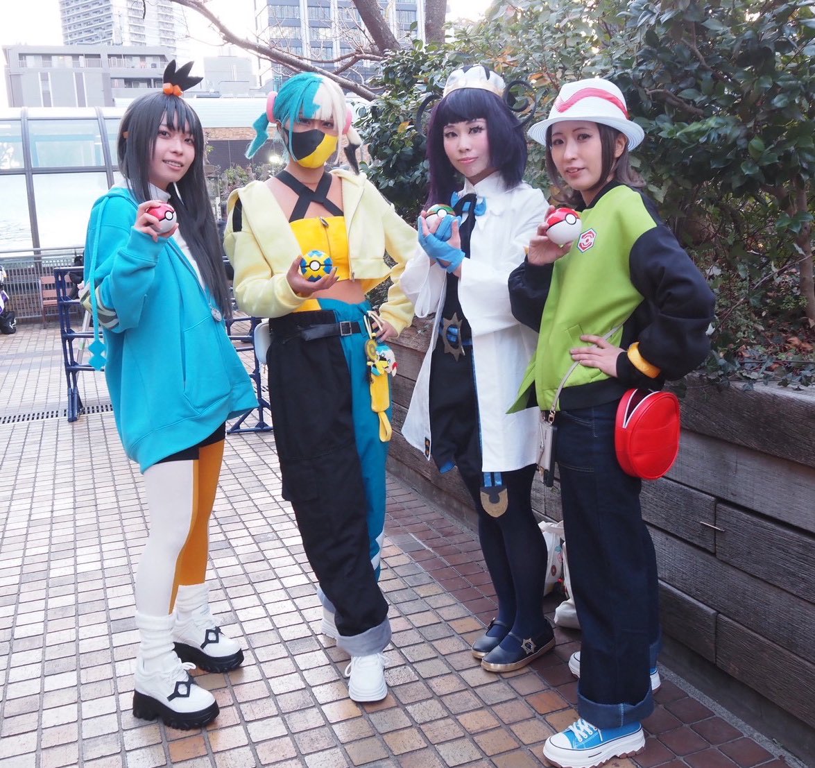 cosplay】 Pokémon LEGENDS Z-A カナリィ💛@zukko_1190 ムク💜ひろみ