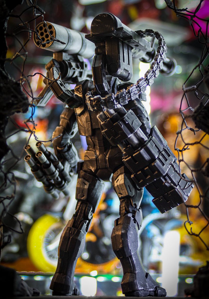 マーベルレジェンド パニッシャーウォーマシン 理想形になったので完成