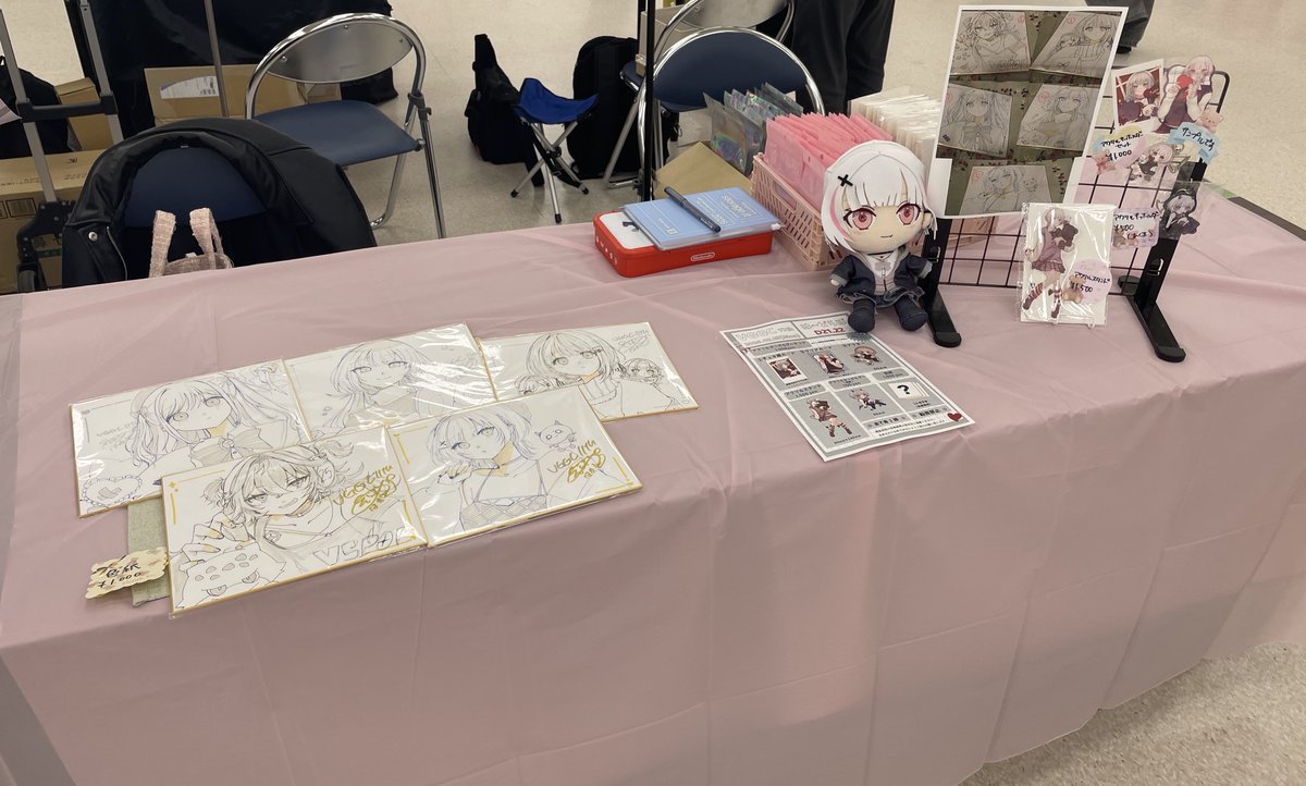 設営完了しております！ポスター目印に来てください！ #VGGC11th