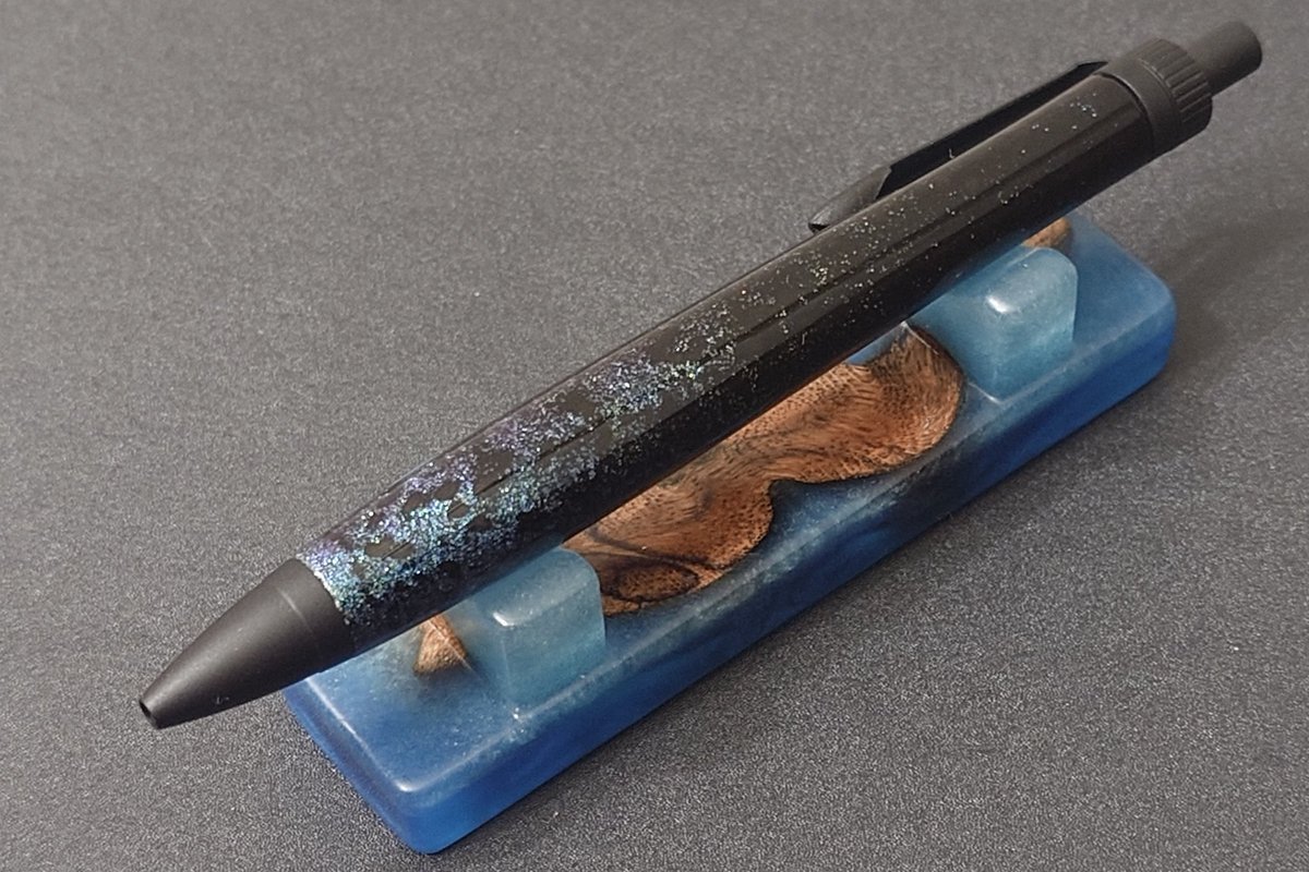 三越文具祭り購入品紹介④ 金杢犀さんのレッドウッド漆仕上げのペン