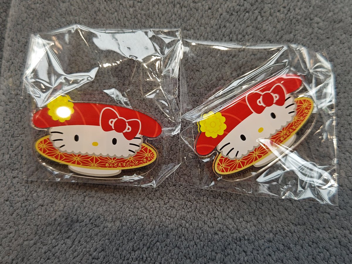 and ST🌟キティちゃん😭 #andST #ガチャポン #ハローキティ