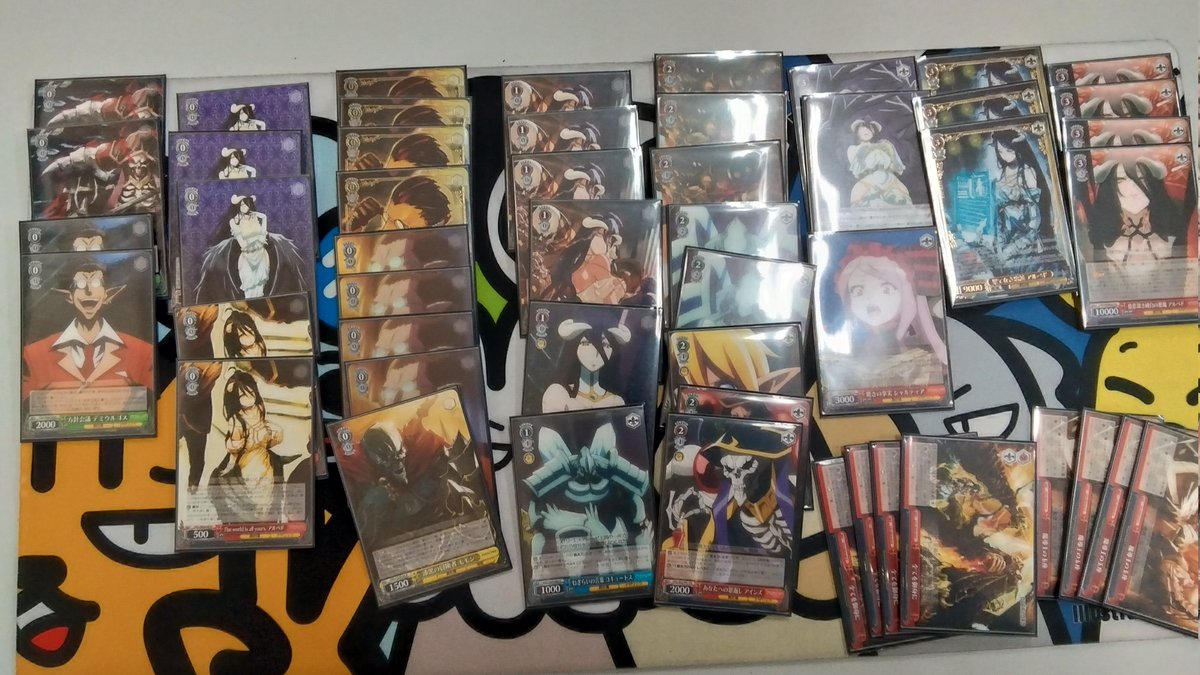 WS】オーバーロード優勝デッキレシピ(WS香川CS)【ヴァイスシュヴァルツ