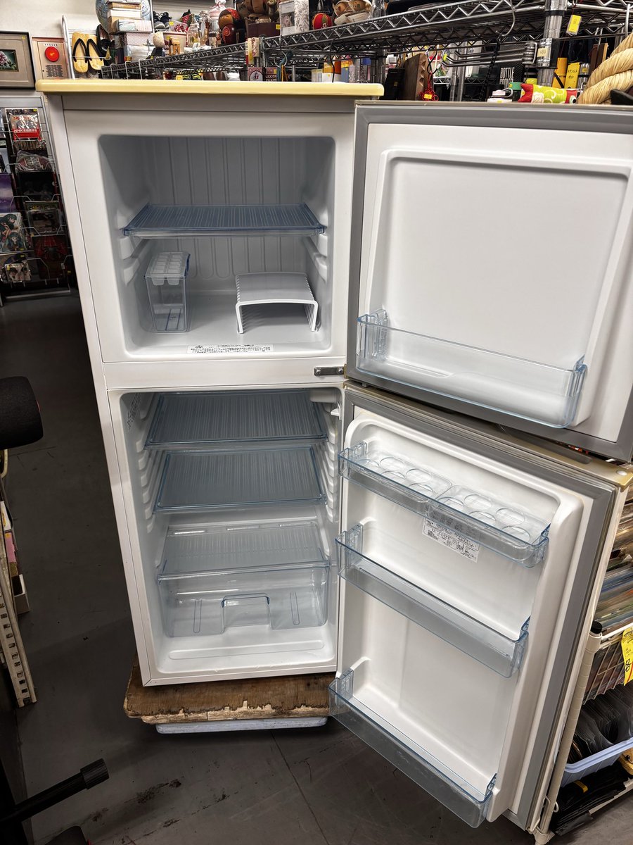 アビテラックス 2ドア冷凍冷蔵庫 AR-143C 入荷いたしました 全定格容積