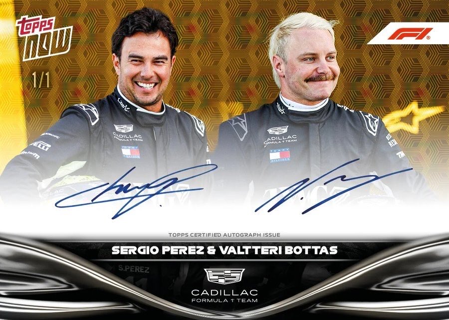 セルジオ・ペレスとバルテリ・ボッタスが集結🇲🇽🇫🇮 史上初となる