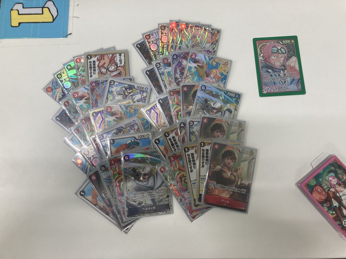 本日開催のワンピースカードACE杯は16名での開催となりました♪ 優勝