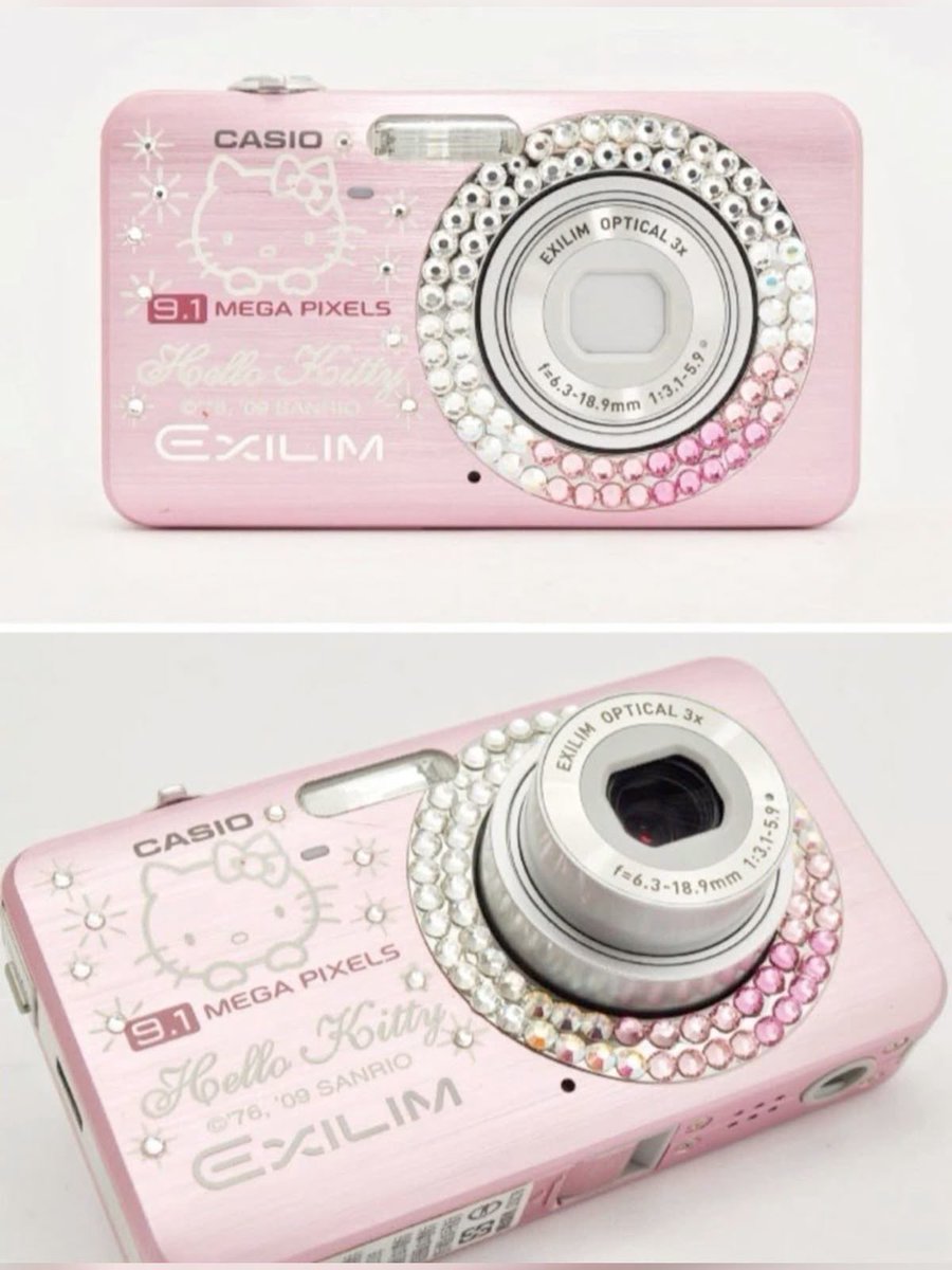 hello kitty casio exilim ex-z2 camera 🎀