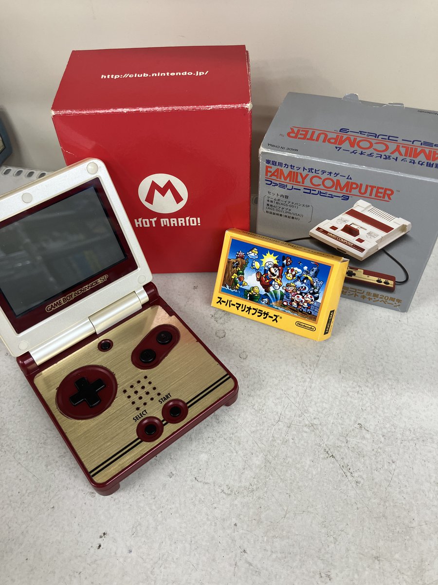 🗡本店1階中古ゲーム情報🛡 超限定本体が来ました(*´ω｀*) GBASP