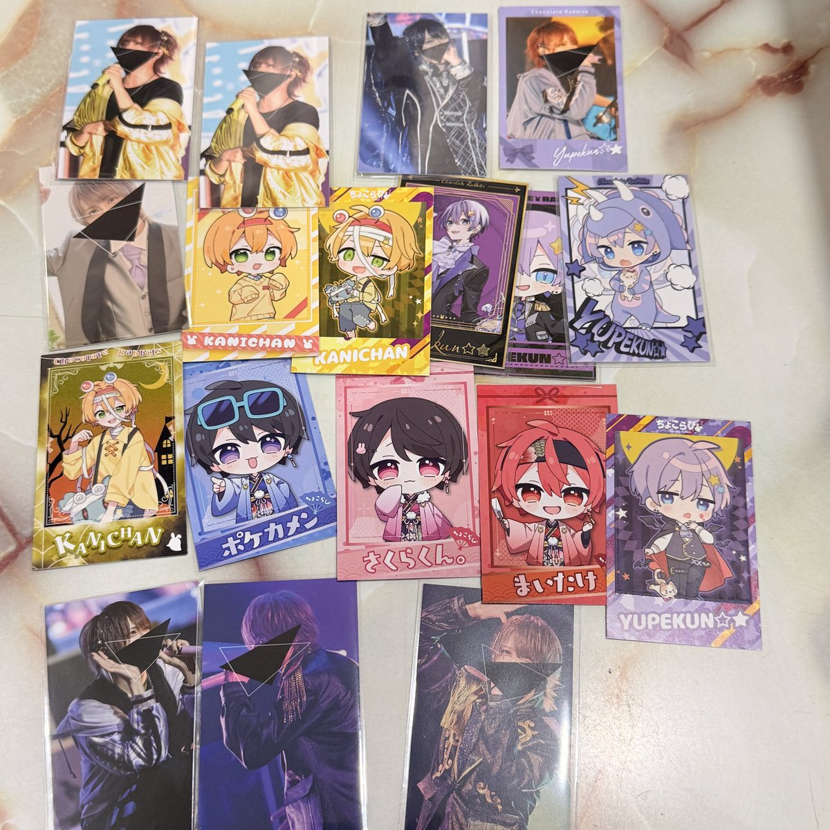 ちょこらび カードなどが入荷してます。 各100円⭕️ #ちょこらび