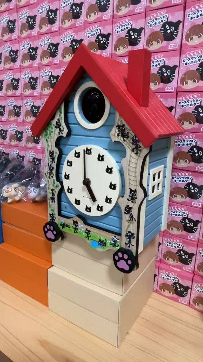 キヨ15周年くじ 特賞 キヨ猫15周年記念時計(カッコー時計) キヨ15周年
