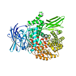 4zx3 - X-ray crystal structure of PfA-M1 in complex with