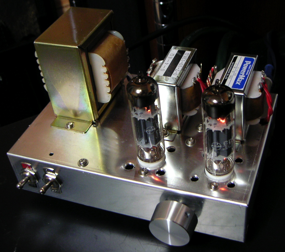 6BM8 シングルステレオアンプ : やる気のないページBLOG