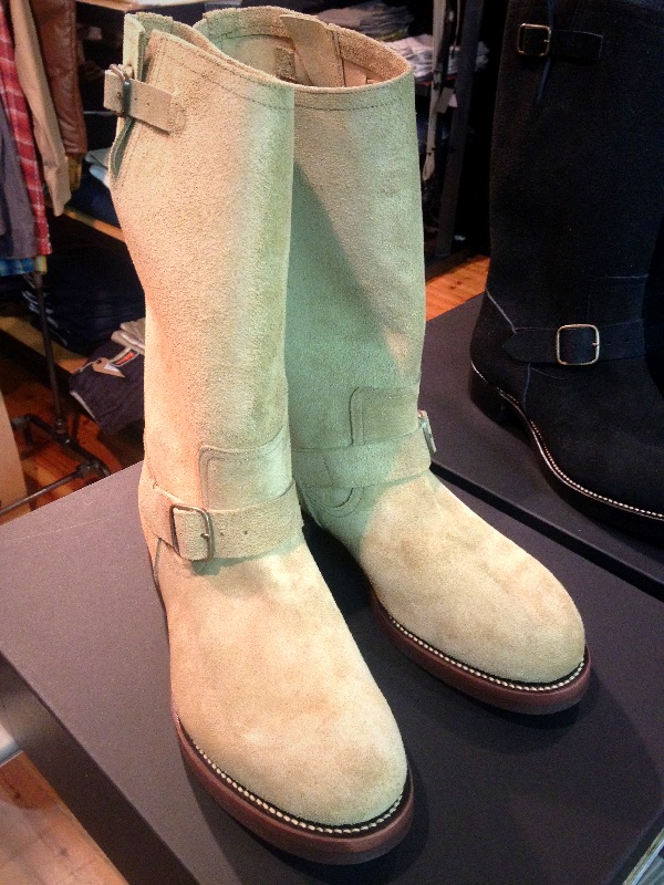 CUSHMAN 30`s SUEDE ENGINEER BOOTS : FEEBLES