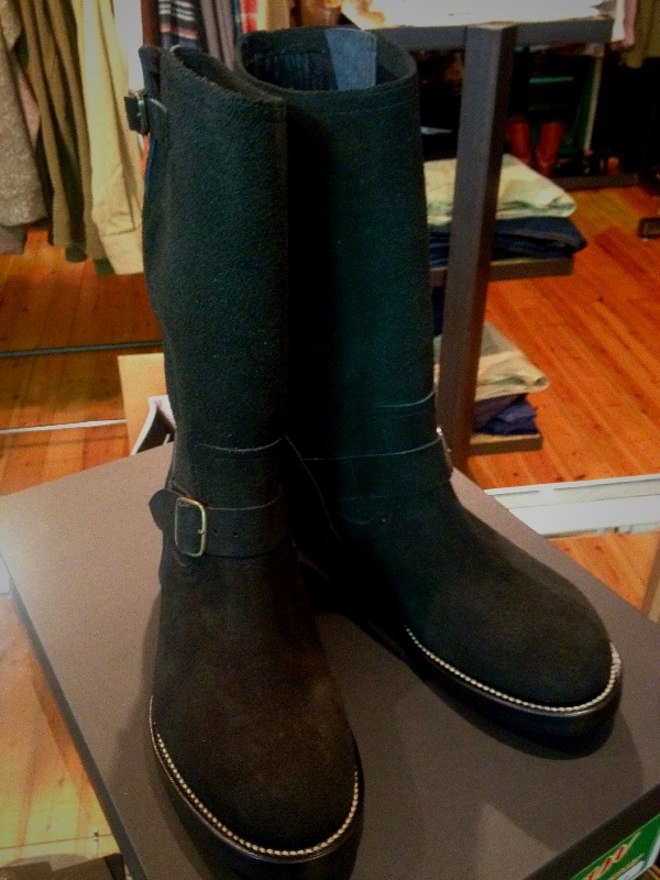 CUSHMAN 30`s SUEDE ENGINEER BOOTS : FEEBLES