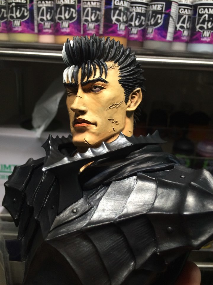 HEADLONG ベルセルク ガッツ胸像 : san's workshop