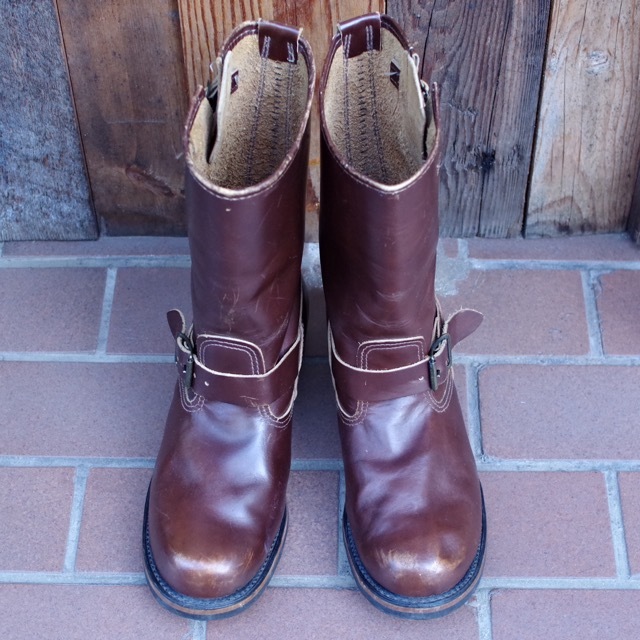 1990s WALKER Engineer Boots Brown / エンジニア ブーツ Made in USA