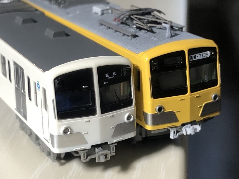 Nゲージ加工]西武新101系ワンマン車(白色) : MY模型工房