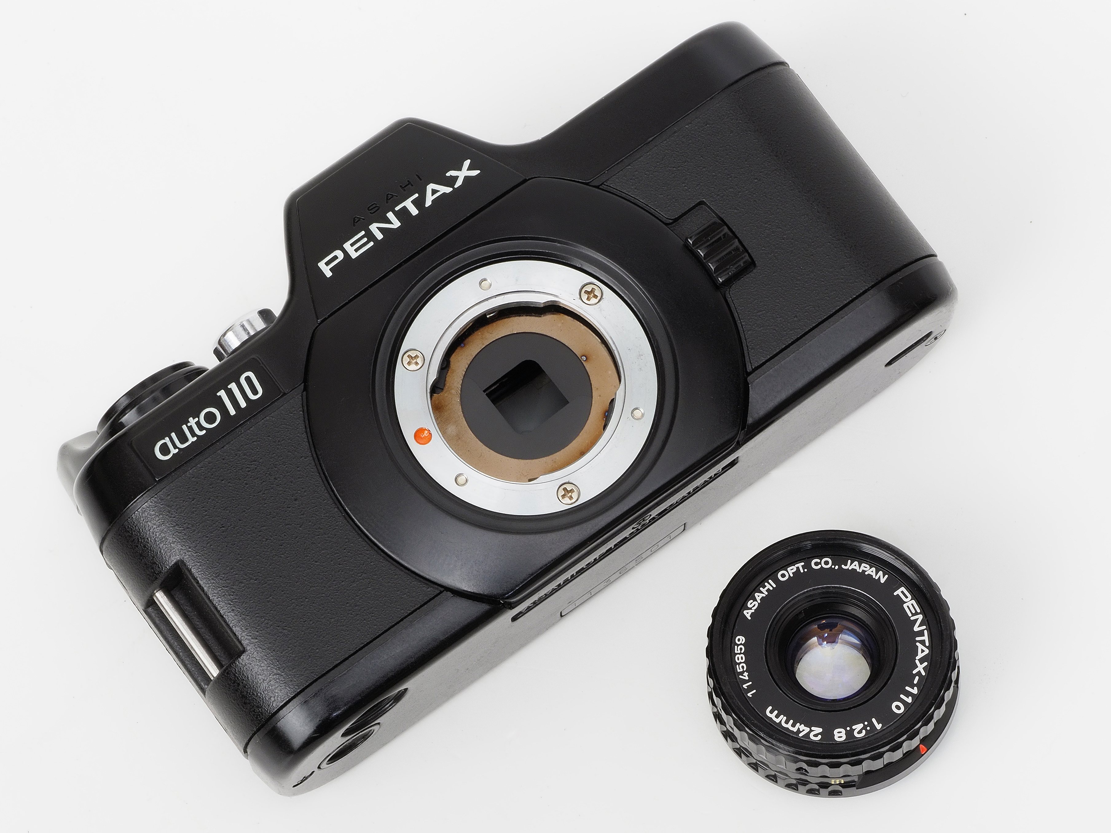 Pentax Auto 110 フィルムカメラ レンズセット 📸 PENTAX Auto110 レンズ3本付きセット❗️ 110フィルム対応・超小型