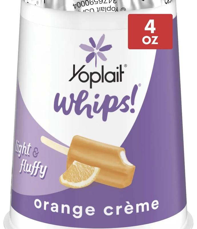 Yoplait Whips! Single Serve Orange Crème Yogurt Mousse